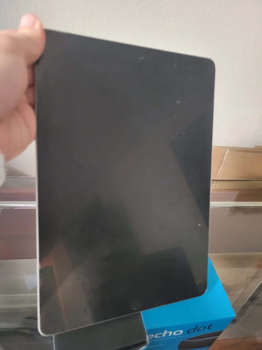 Apple ipad shown